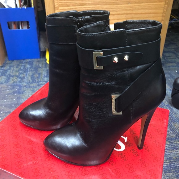 guess heel booties